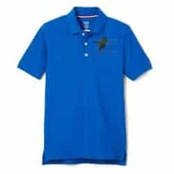 Reach Academy School Blue Polo Shirt