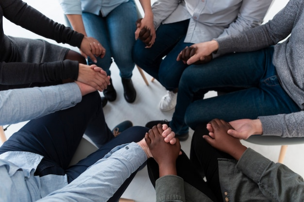 Christian Club Praying
