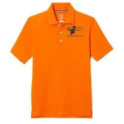Reach Academy School Orange Polo Shirt