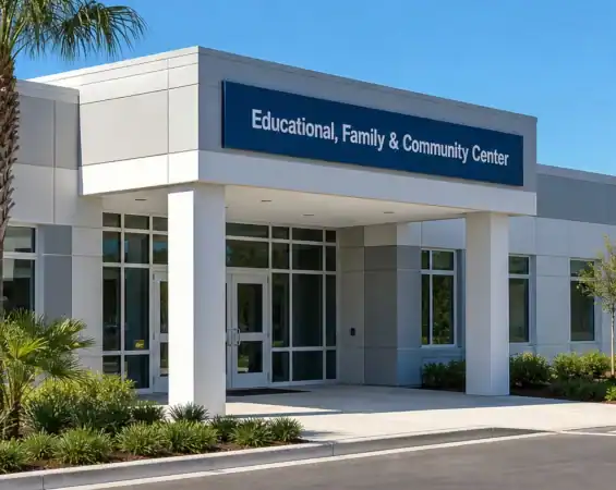 Educational, family & community center modular building